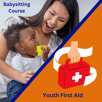 ICON for babysitting classes and first aid classes for youth.